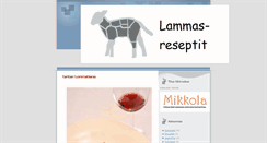 Desktop Screenshot of lammasreseptit.com